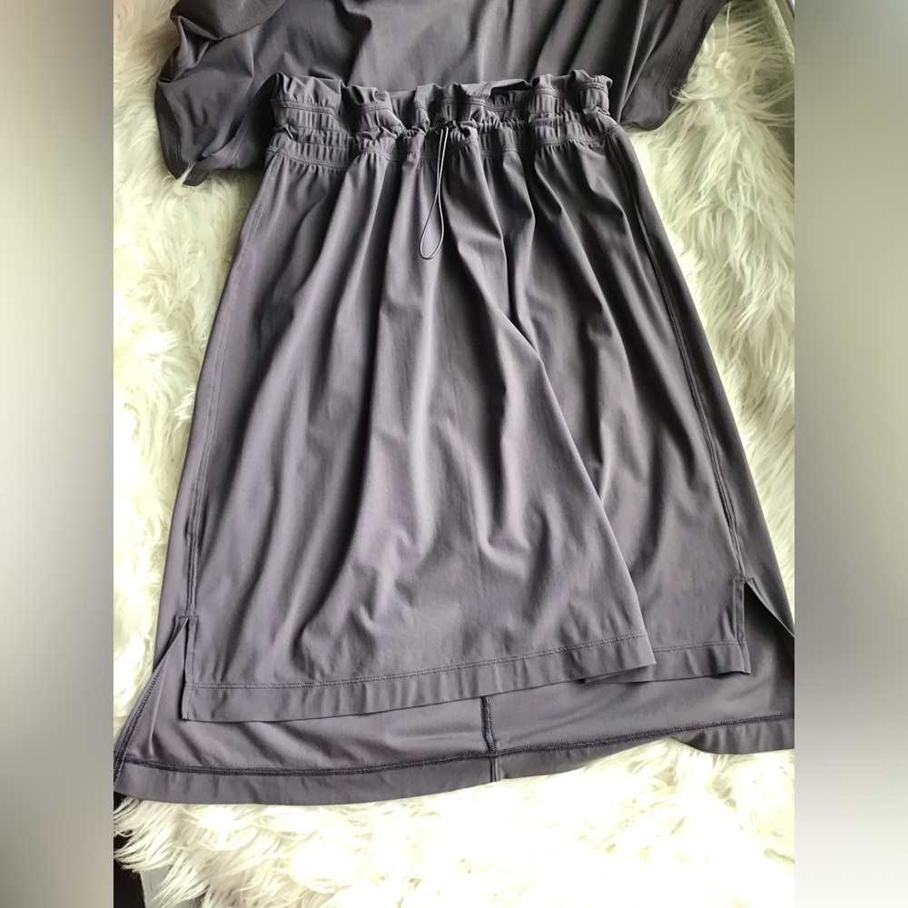 🌼Lululemon Throw It On Dress in Moonwalk size 6 - Picture 8 of 11